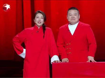 孙悦相声首秀惊艳全场，与岳云鹏同台合作