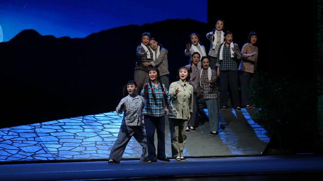 河北梆子《密云十姐妹》剧照。北京日报客户端记者 方非摄