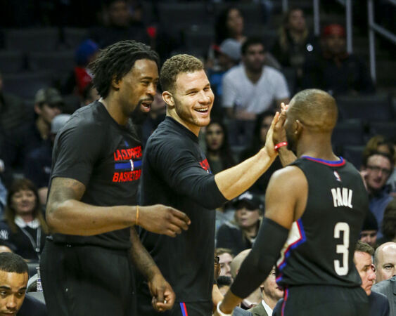 怀念空接之城时代，克里斯·保罗视频连线格里芬、小乔丹