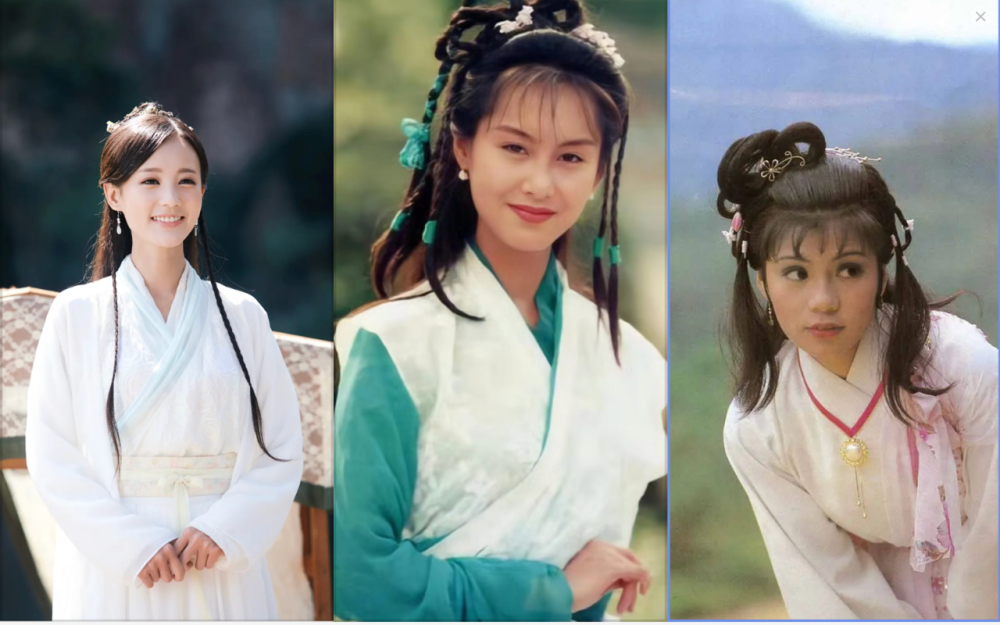 7版“黄蓉”对比：周迅灵动，朱茵娇俏，谁才是真正的“艳绝天下”