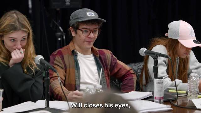 《怪奇物语》发布了演员们在剧本朗读会时发现Will拥有超能力的视频