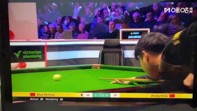 16进8的中国德比中，张安达战胜赵心童挺进8强