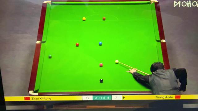 中国德比，张安达率先拿到赛点