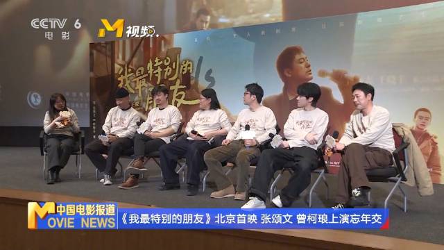 张雪迎赞张颂文表演，《我最特别的朋友》北京首映