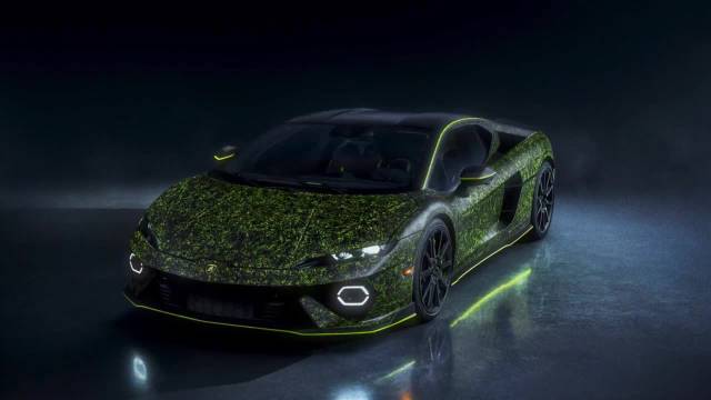 兰博基尼Temerario水晶涂装亮相迈阿密，漆面耗时320小时