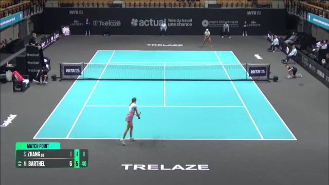 张帅速败巴塞尔止步昂热站次轮，下周转战利摩日