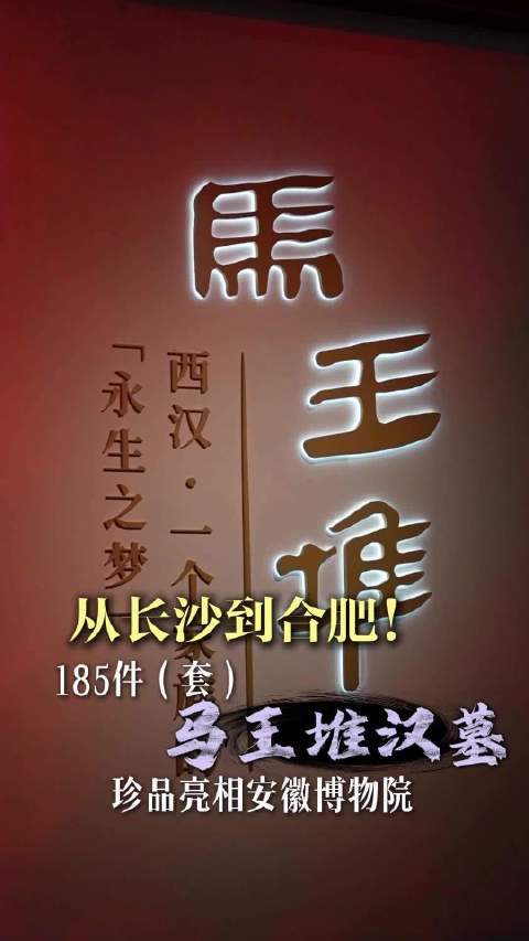 从长沙到合肥！185件（套）马王堆汉墓珍品亮相安徽博物院