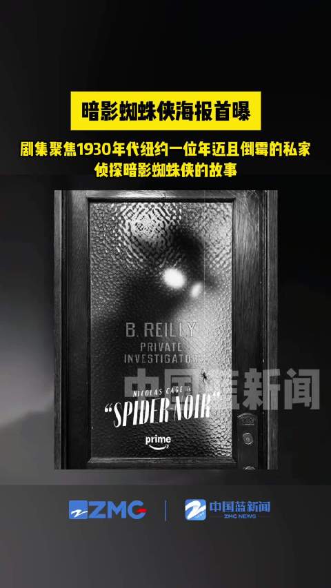 暗影蜘蛛侠海报首曝