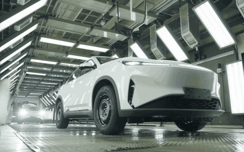 全球首搭独立北斗定位系统量产乘用车，东风风神SKY EV01下线！