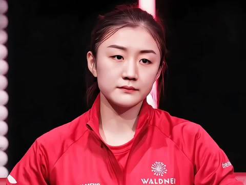 陈梦打出擦边球让早田希娜无可奈何，纵使有三头六臂也接不到