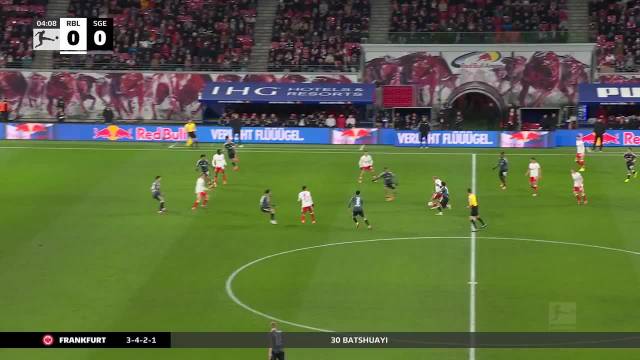 巴萨下一场对手法兰克福昨晚0-6不敌莱比锡