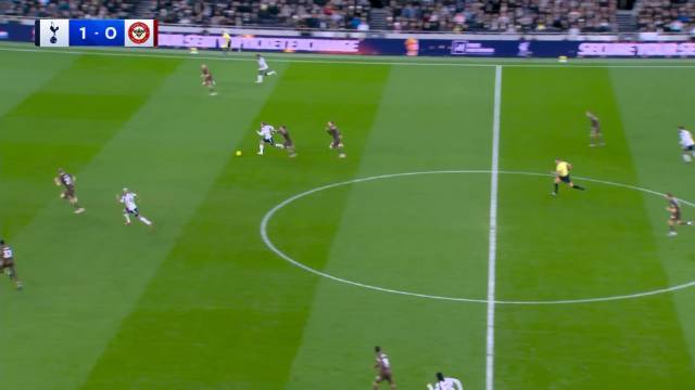 热刺2比0布伦特福德 全场集锦