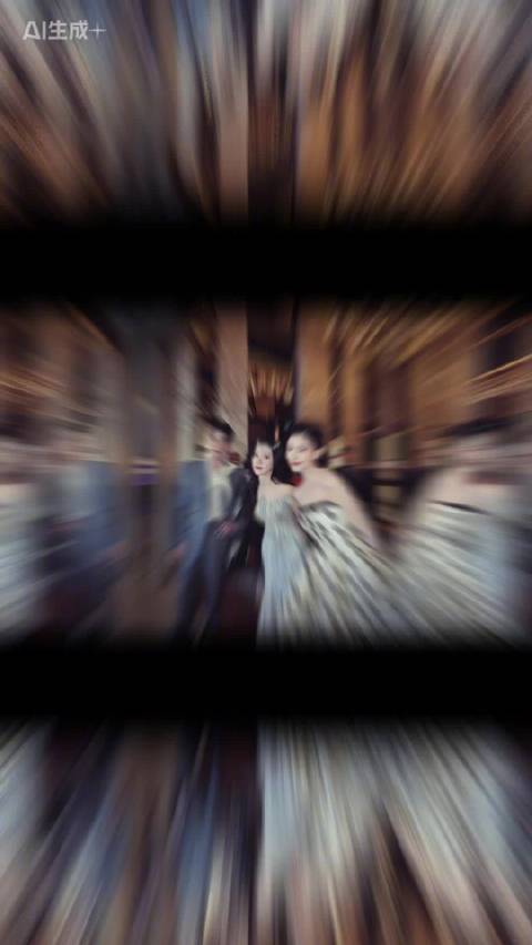 王鹤润林允丞磊同框闪钻裙波点裙西装贵气感拉满