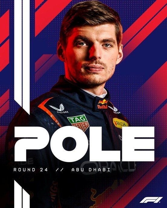 F1阿布扎比站排位赛：维斯塔潘杆位诺里斯第二 总冠军之争白热化