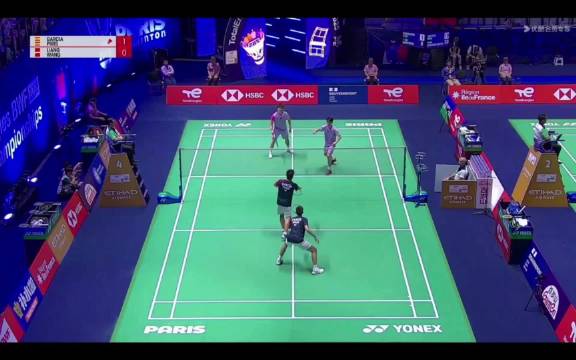 2025世锦，1/16赛，梁伟铿/王昶vs加西亚/卡洛斯