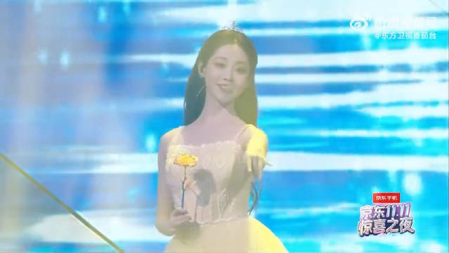 刘恋祝绪丹合作演绎《Rose Whispers》舞台