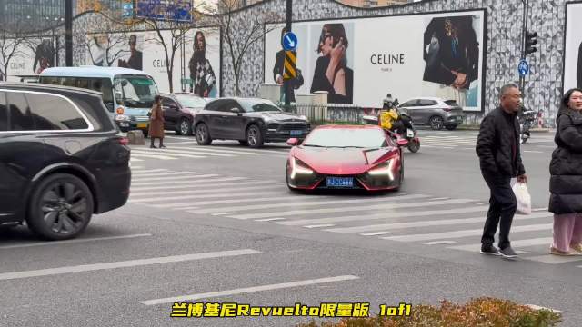 兰博基尼新大牛限量版帅气声浪拉满，惊现特斯拉赛博皮卡配色直接无敌