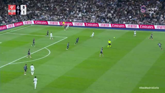 维尼修斯贝林厄姆打满全场，皇马0比2负塞尔塔