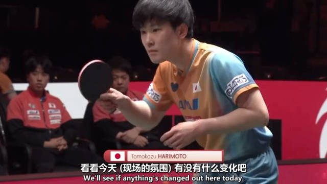 张本智和遭观众喝倒彩，Adam Bobrow称听到的是woooo