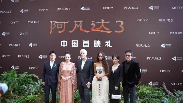 《阿凡达3》主创亮相海南岛电影节，章子怡邓超等配音演员同台