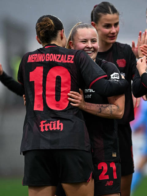 福达拉点射破门助勒沃库森女足3-2胜莱比锡，8球并列射手榜榜首