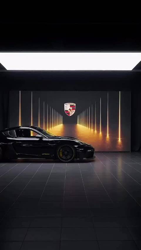 保时捷跑车光芒如太阳般独特