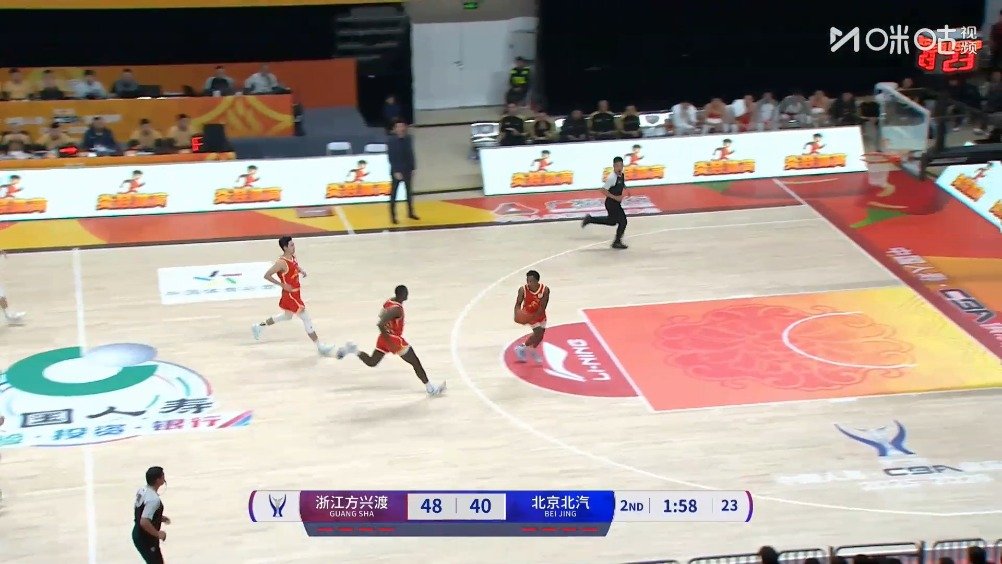 CBA杯广厦男篮92-89力克北京男篮，胡金秋19分