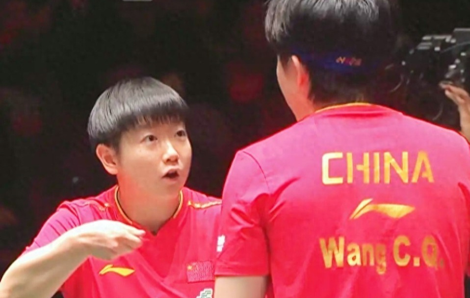 邓亚萍为何说莎头组合是夺冠基石？王曼昱采访感谢，王皓夸林诗栋