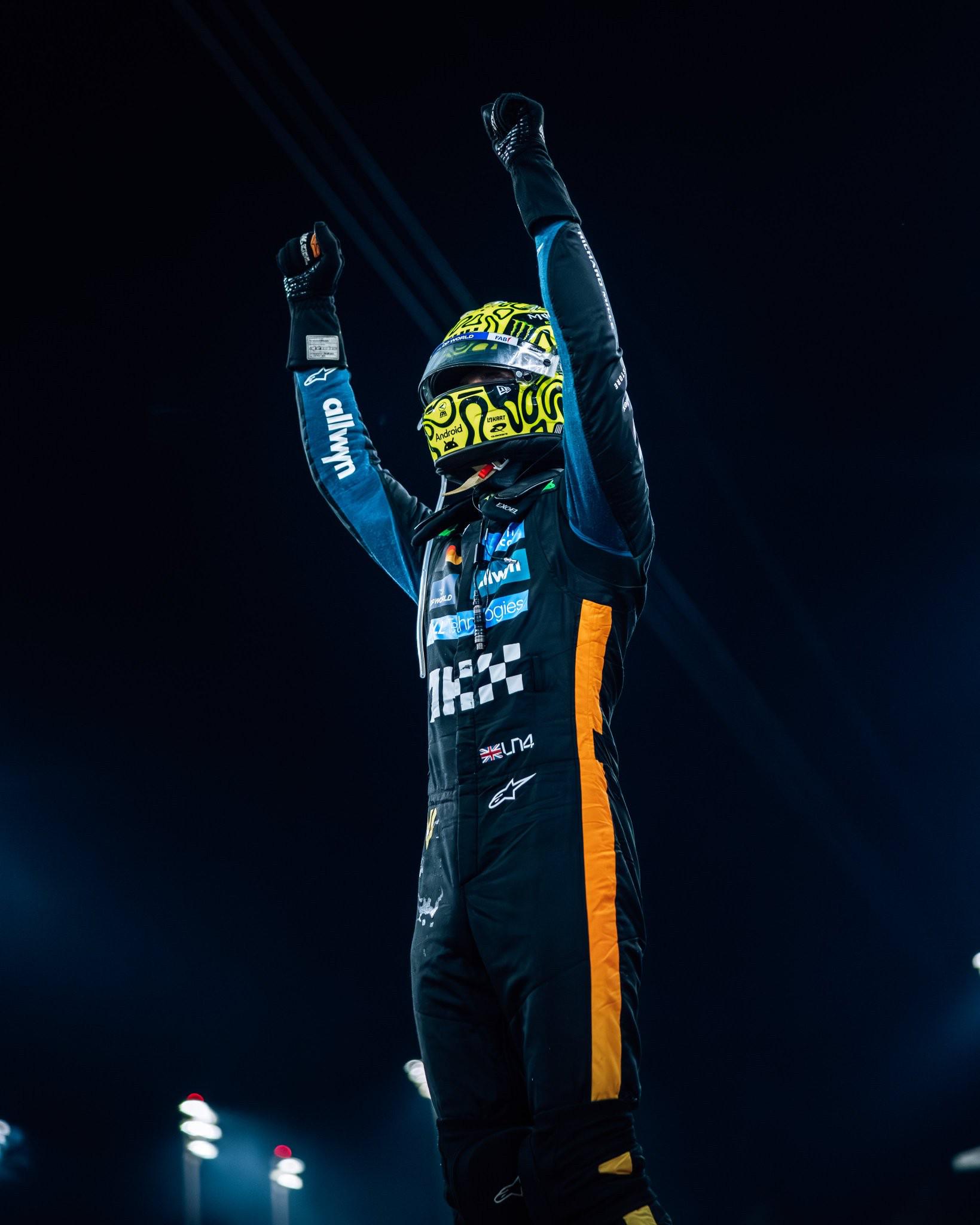 诺里斯：与迈凯伦同甘共苦九年，为自己和车队感到无比骄傲