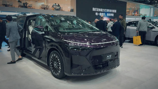 广州车展多款新车亮相，小鹏X9、腾势N8L等引关注