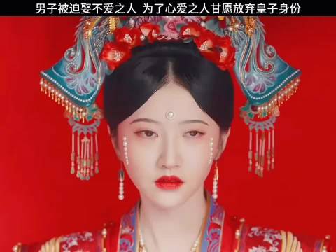 男子被迫娶不爱之人为了心爱之人甘愿放弃皇子身份