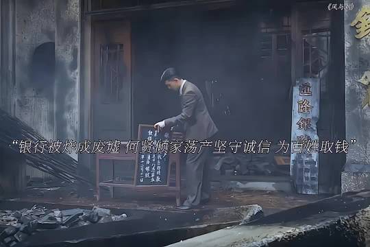 何贤变卖资产兑现储户承诺