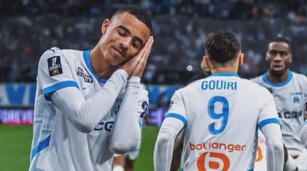 格林伍德梅开二度助马赛3比2客胜圣吉罗斯