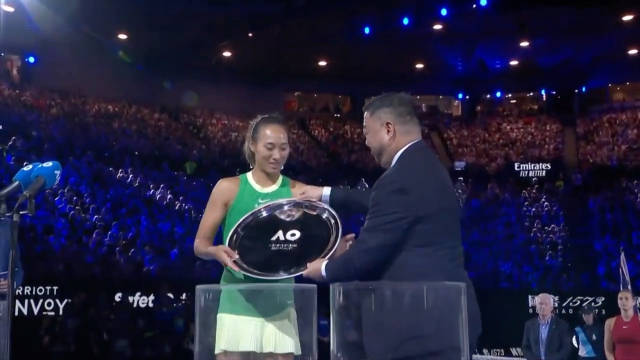 回顾郑钦文2024澳网创职业生涯最佳的突破之旅