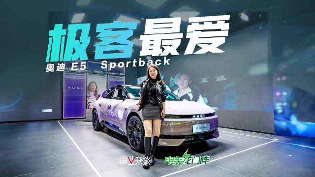奥迪E5 Sportback获2025极客最爱好物追风骑士奖