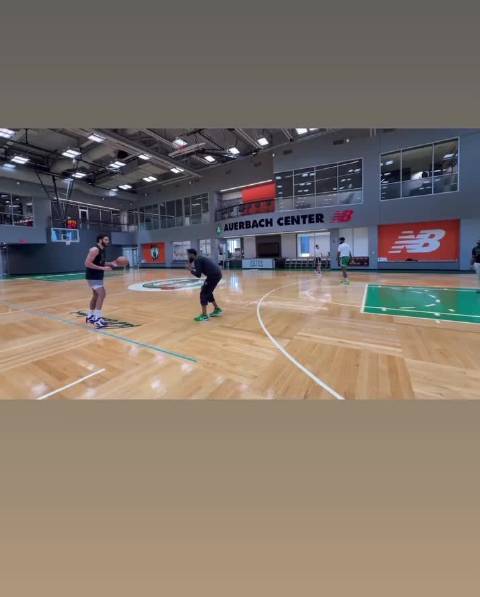 塔图姆恢复对抗训练，全队合练在即