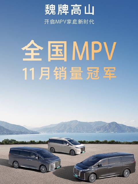 魏牌高山两月蝉联MPV销冠，多尺寸布局与智能配置引领市场