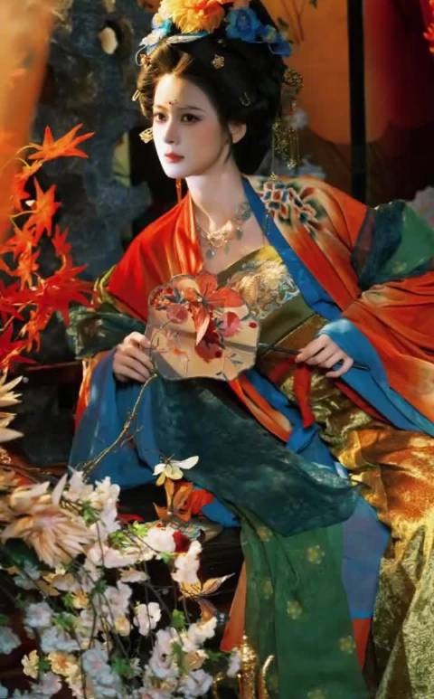 赵昭仪国风造型惊艳全场