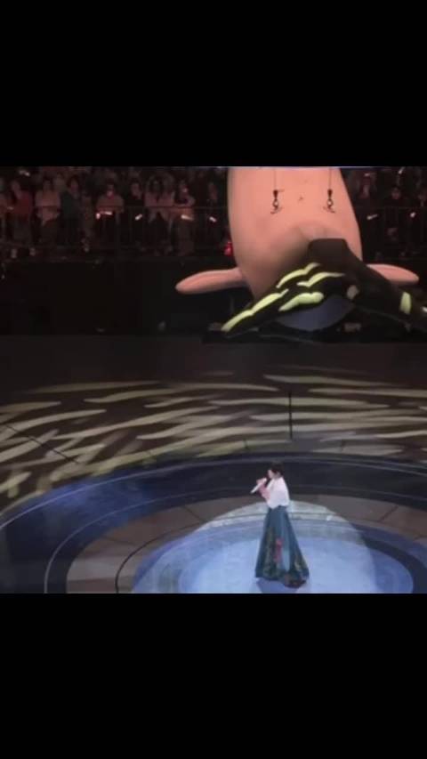 刘若英成都演唱会出现舞台事故了