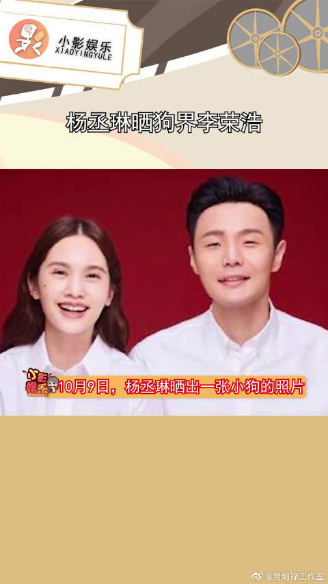 杨丞琳晒狗界李荣浩，哈哈哈哈仔细看还真有点像微博VC计划微博VC计划