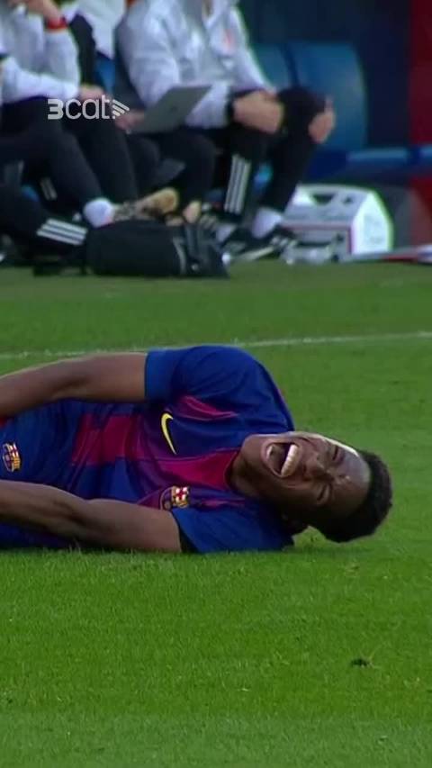 巴萨青年队莫诺科十字韧带撕裂赛季报销