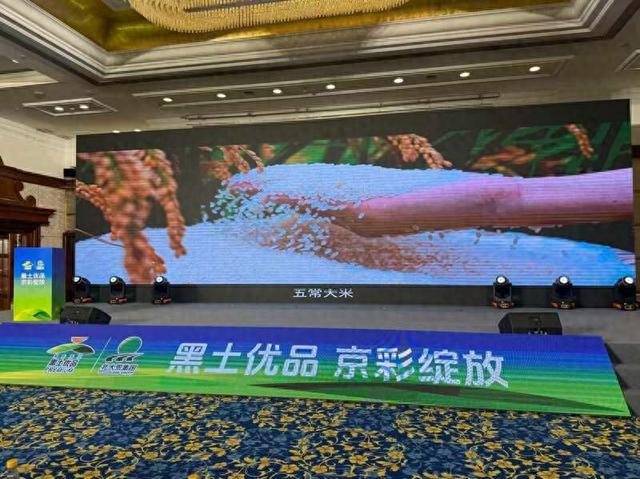 “黑土优品・京彩绽放”一线城市品牌行（北京专场）活动现场。中青报·中青网见习记者 刘佳佳/摄