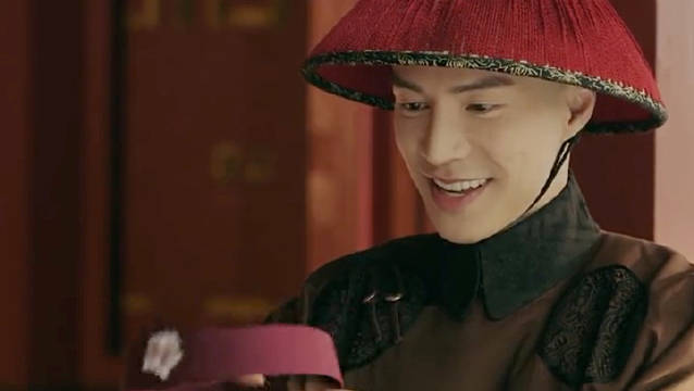 老婆亲手给我做的帽子耶～ 吴谨言 延禧攻略