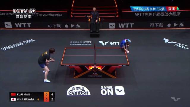 蒯曼晋级香港总决赛女单八强