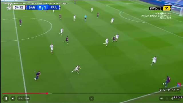 与莱利达竞技同组的巴萨竞技的主力右边锋Sama