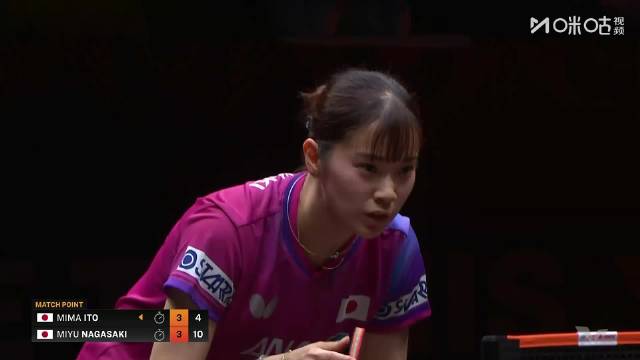 长崎美柚4比3险胜伊藤美诚晋级WTT香港总决赛女单8强