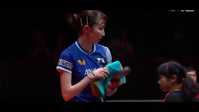 小曼姐这场发挥真好，水灵灵的送走早田希娜！ 四局早田没有挣扎一下