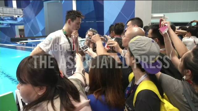 孙杨亚运800自夺金，称珍惜四年一届机会