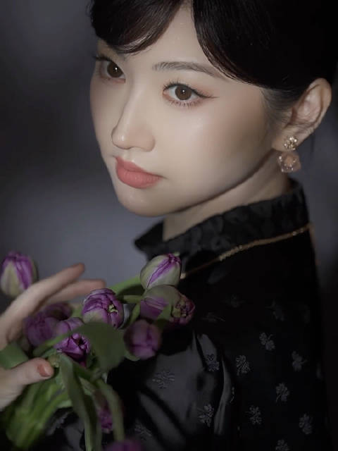 景甜黑色旗袍 司藤既视感！太美了我甜！人间富贵花很权威