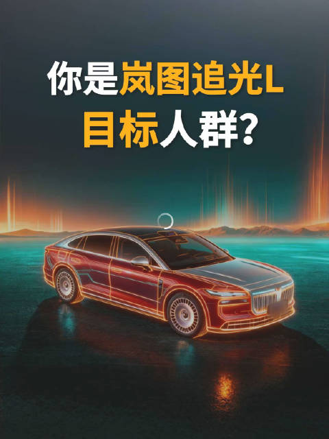 岚图追光L目标人群分析